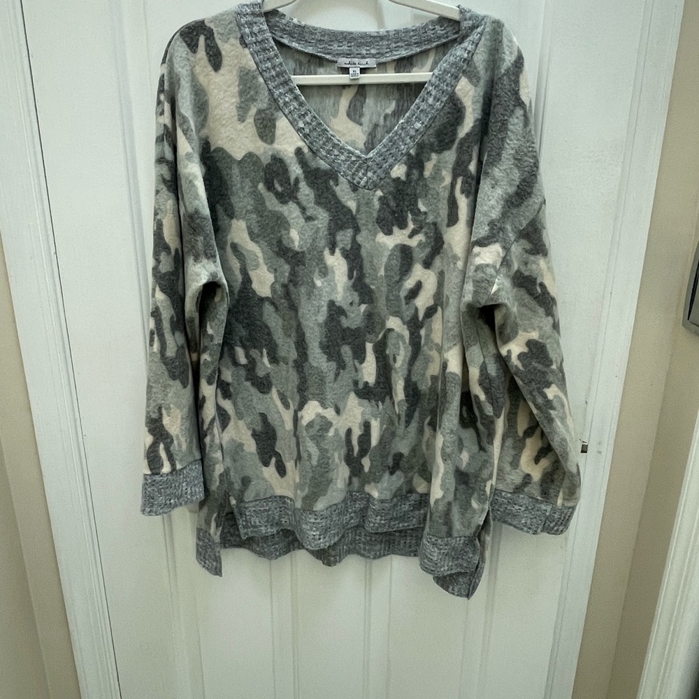 White Birch pullover